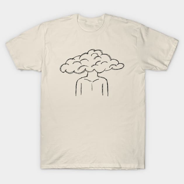 cloudy T-Shirt by manthamcmurtrey